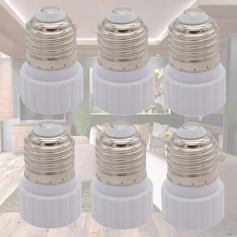 Description Picture 2 of item6 Pcs E27 to GU10 Lamp Holder Adapter Converter Light Bulb Plug Socket Adoaper Plastic