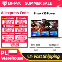 Ordinateur portable BMAX X15 Power 15,6 pouces, 16 Go de RAM, 512 Go SSD, processeur Intel Core i3-8109U, Windows 11, écran IPS 1920*1080, HDMI, Wifi, USB. 1