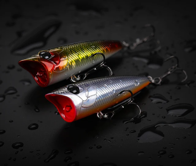 TSURINOYA RIPPLE 70F Popper 70mm 12g Surface Fishing Lure Topwater Bass  Hard Baits