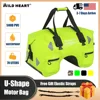 WILD HEART Waterproof Bag for Motorbike U-shaped Motorcycle Luggage Bag Waterproof PVC Material 70L Large Capacity Moto Bags 1