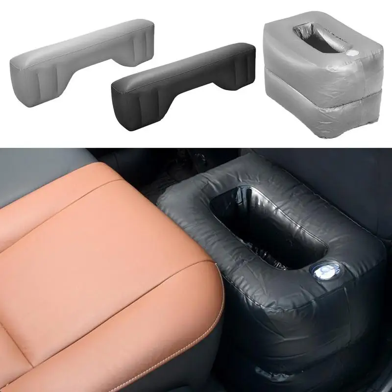 Car Travel Inflatable Mattress Air Bed Back Seat Accessories Rear Clearance Pad Gap Padding Long Distance Auto Camping equipment