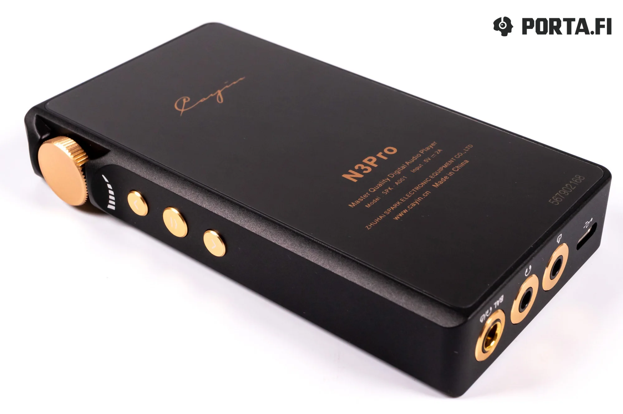 Cayin N3Pro Fully Balanced Dual Timbre Portable Digital Audio 