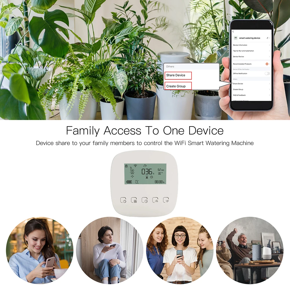 Micro-gotejamento, Sistema Controlador de Plantas, Alexa Google