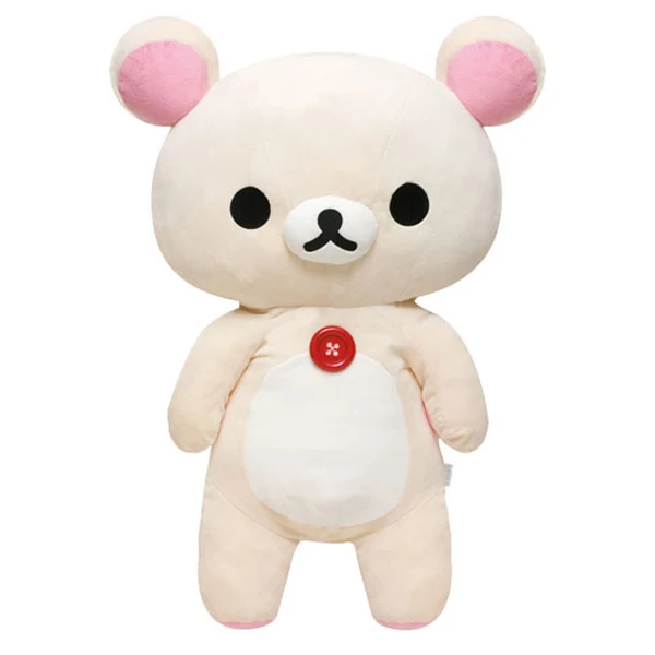 

New Cute Rilakkuma Korilakkuma Bear Big Plush Stuffed Animals Pillow Doll Toy 40cm Kids Baby Children Girls Birthday Gifts