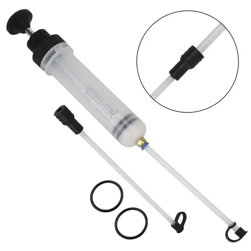 Oil Extractor Pump 0.5L OilFluid Extractor Filling Oil Change Syringe Bottle Transfer Automotive Fuel Extraction Hand Tool