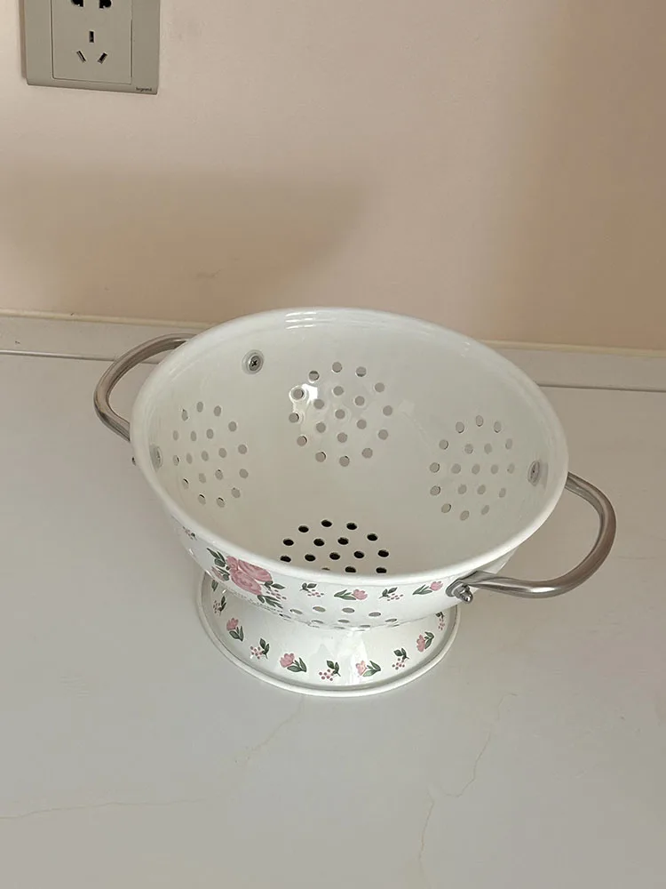 Panier de rangement blanc