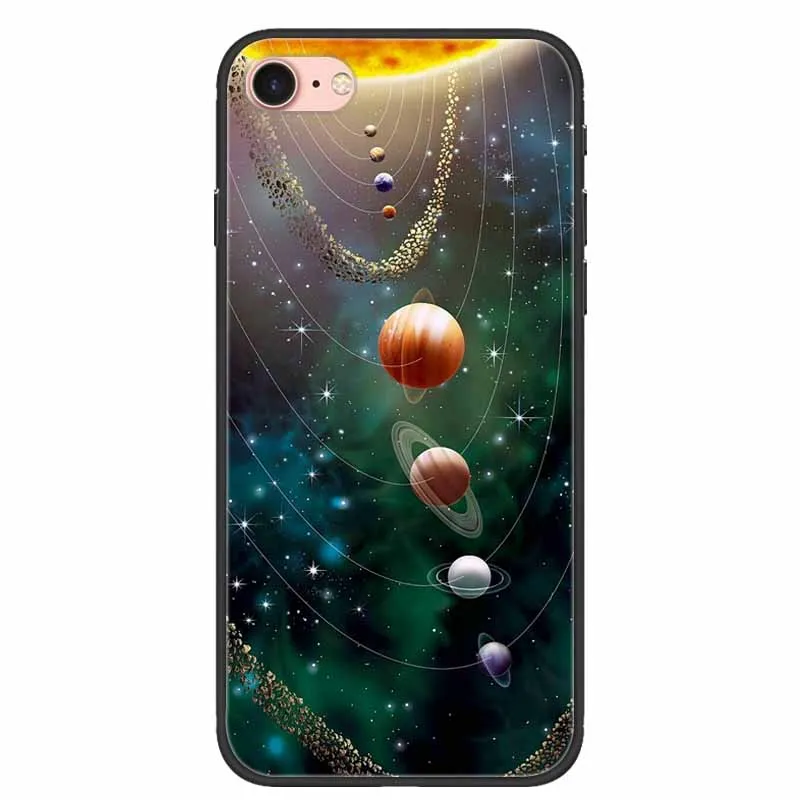 Schöne Silikon-weiche Handyhülle für iPhone SE 2016 2020 2022 5 5S 7 8 Plus 6 6S Cover Protector Bumper für iPhone SE 7Plus Shell