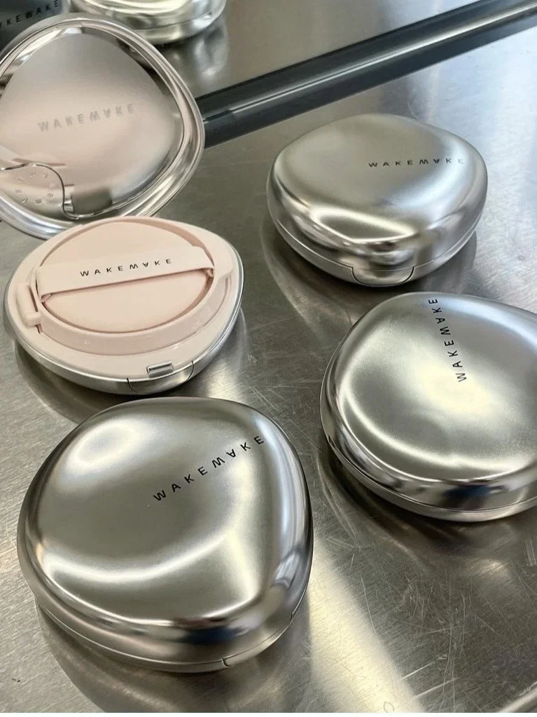 

Silver Air Cushion WAKEMAKE Silver Cover Matte Fog 15g concealer Air Cushion Light Finish