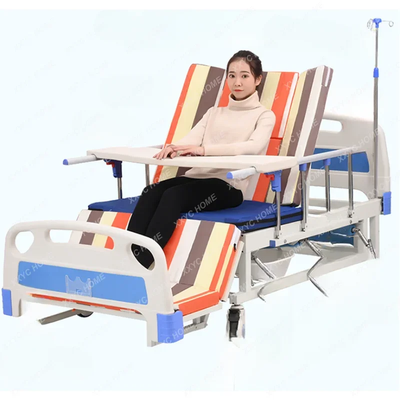

Nursing Bed Household Multi-Functional Elderly Turn-over Bed Hospital Therapeutic Bed Paralyzed Patients Nursing Home Medical