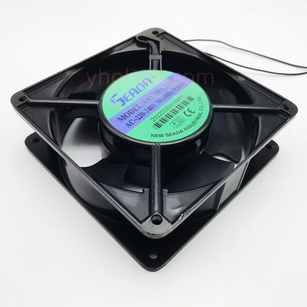 SEADA SA1238A2HBT SA1238A2HBL AC 220V 0.09A 120x120x38mm 2-Wire Server Cooling Fan