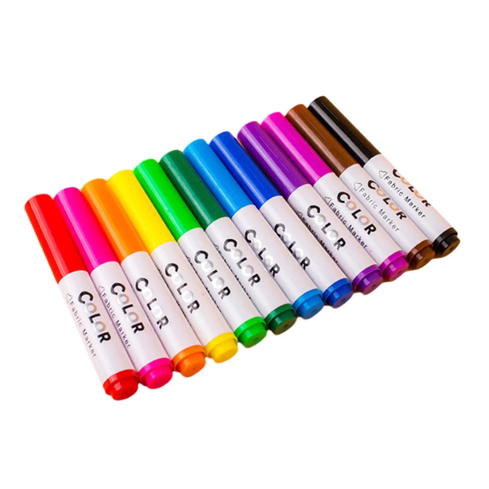 Fabric Markers Adults Painting Assorted Colors Art Markers Set Textile Marker Pens for Shoes T Shirts Tote Bags DIY Crafts Jeans