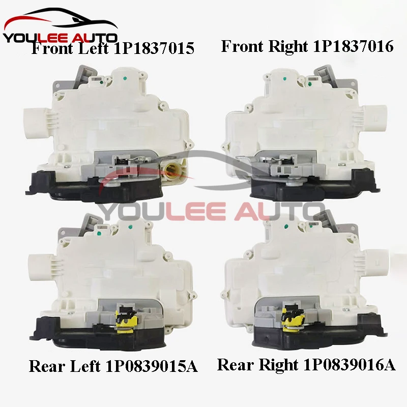 

New 1P1837015 1P1837016 1P0839015A 1P0839016A Front Rear Left/Right Door Lock Actuators For VW Seat Altea XL Toledo 3 Auto Parts