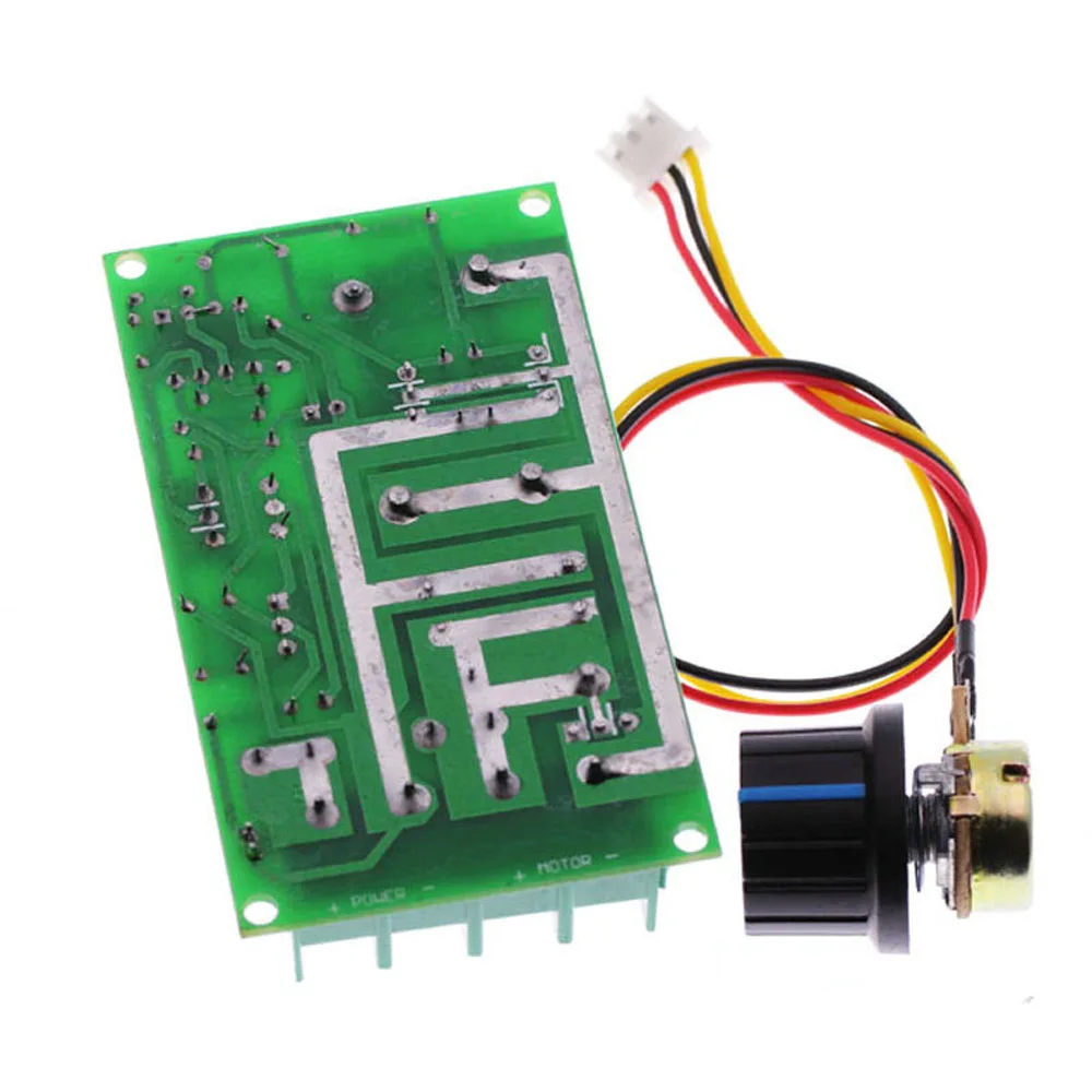 12V 24V 36V 48V High power drive module DC10-60V DC motor speed regulator PWM Motor speed controller 20A current regulator
