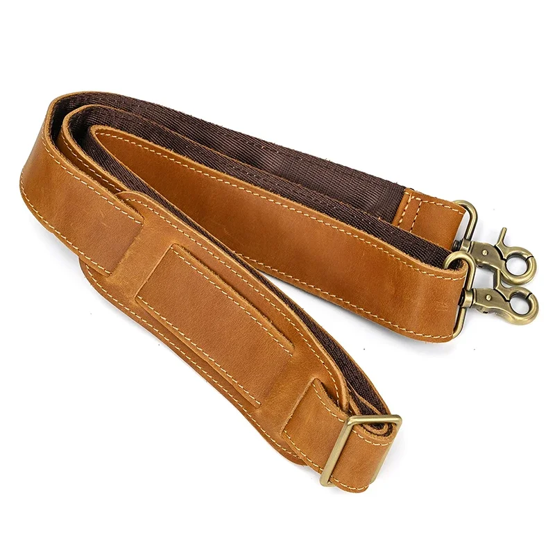 Leather Strap for Messenger Bags Adjustable Shoulder Bag Accessory