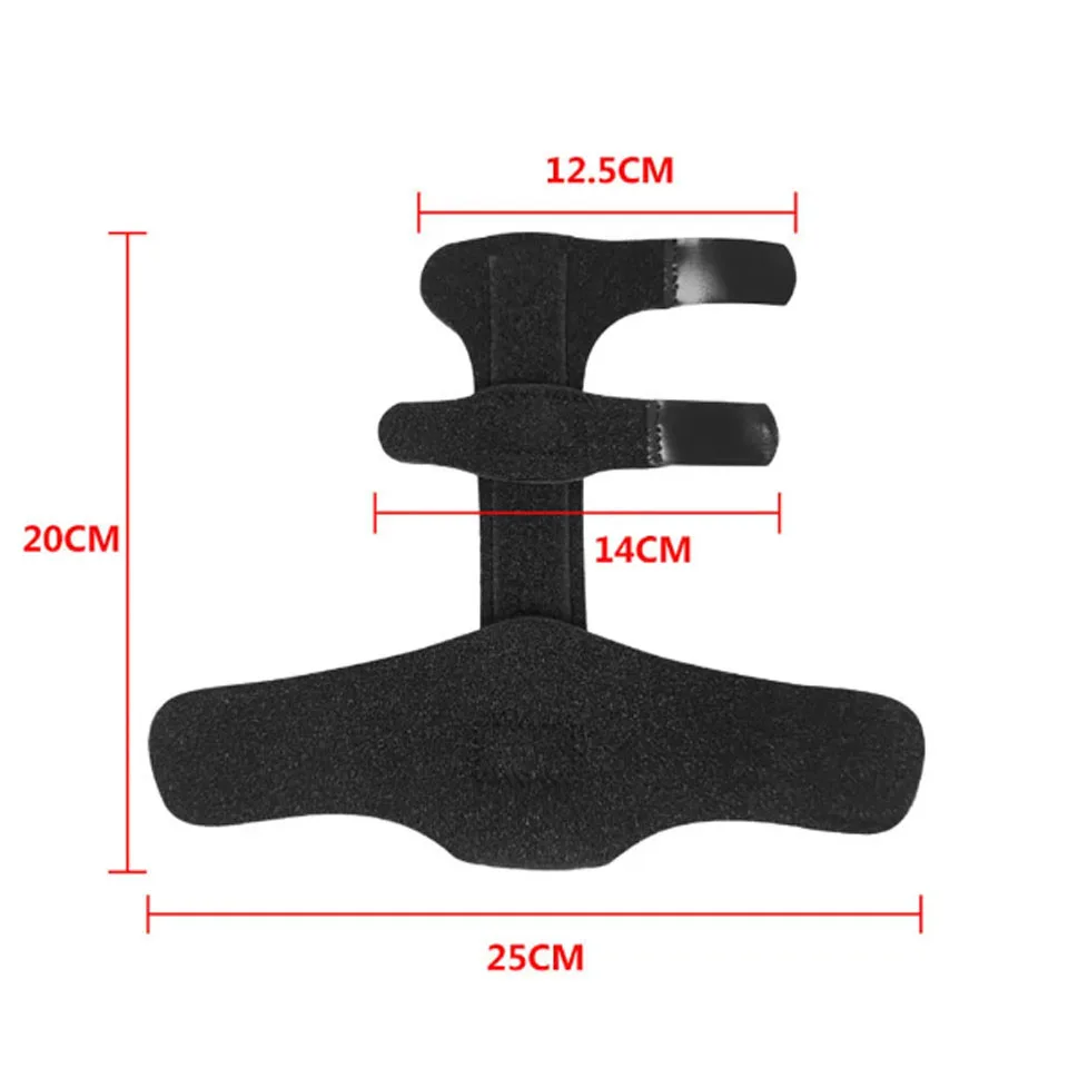 1Pc Adjustable Finger Brace Trigger Finger Splint Straighten Broken Bent Fingers Thumbs Mallet Splint Tenosynovitis thumb splint finger guard