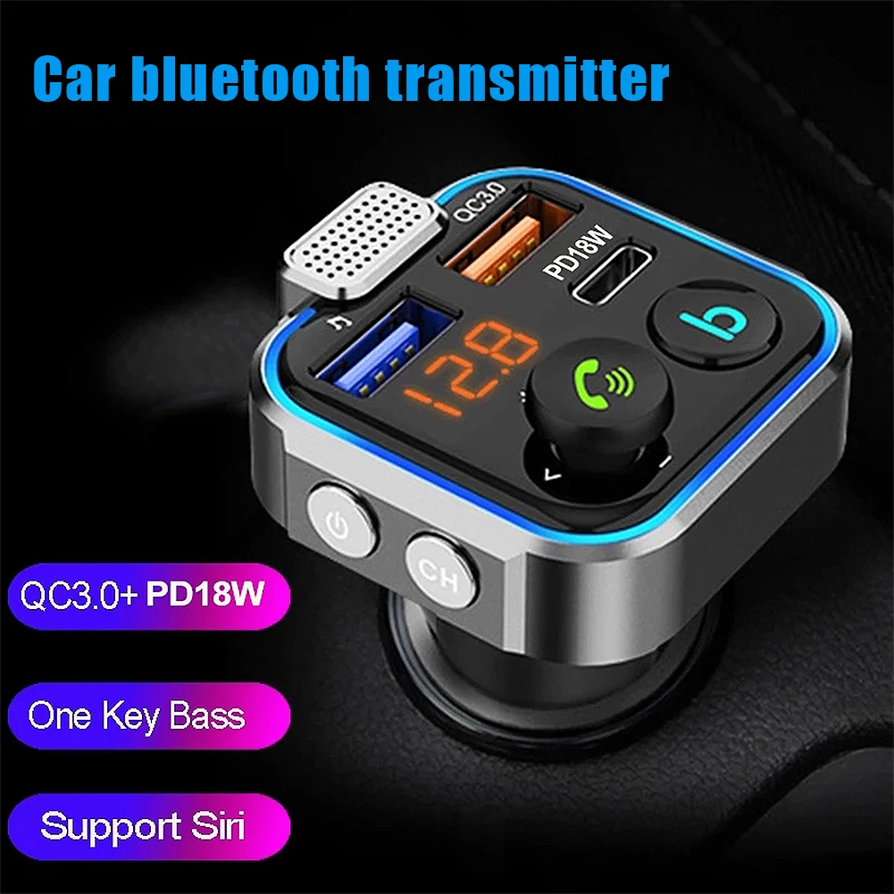 ڵ  ȣȯ 5.0 FM ۽ű ϳ Ű̽ Mp3 ÷̾  ũ USB   QC3.0 PD20W  , FM ۽ű ȣȯ  ũ USB  