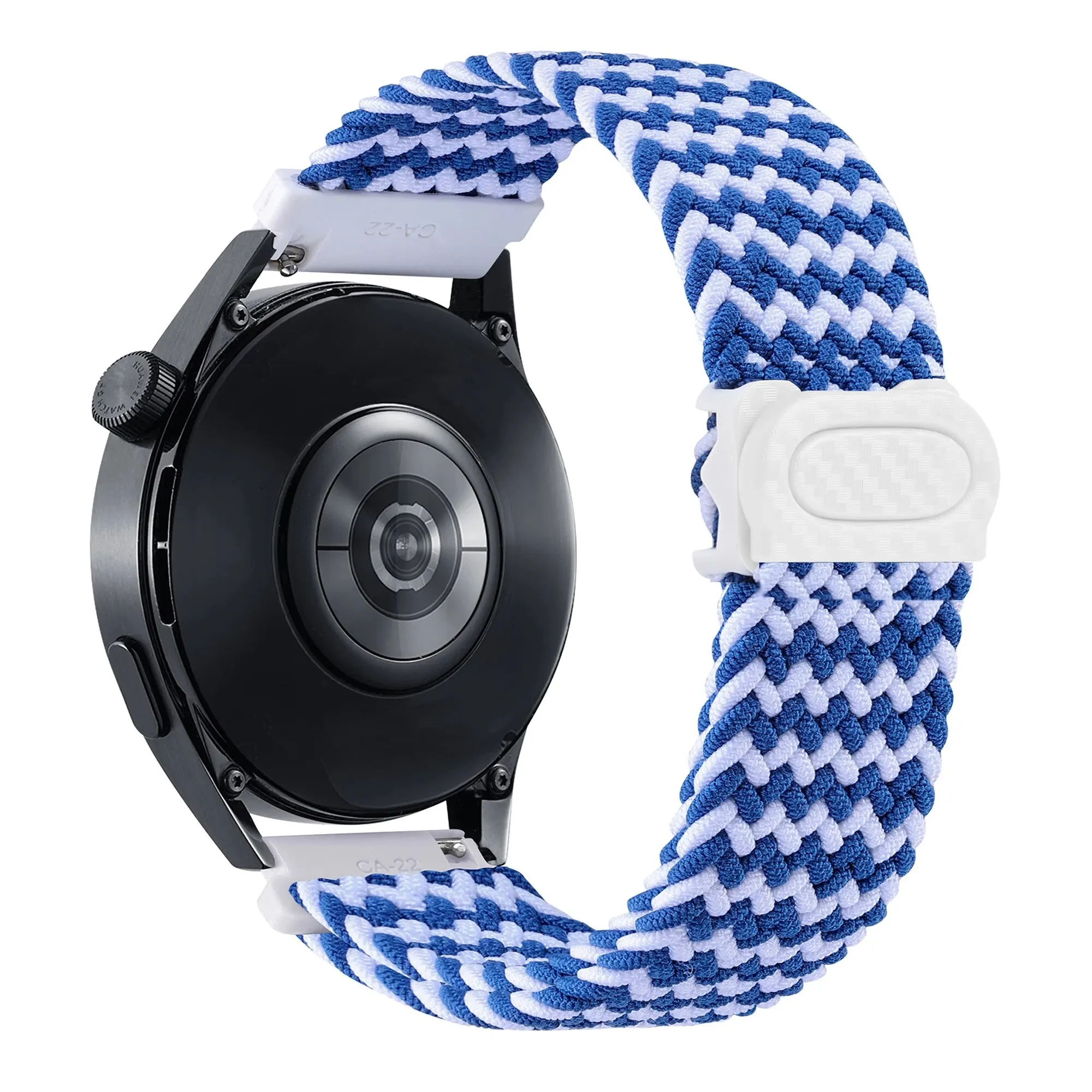 Nylon Braided Watch Strap - 20mm/22mm Adjustable Bracelet