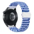 Stripe Blue White