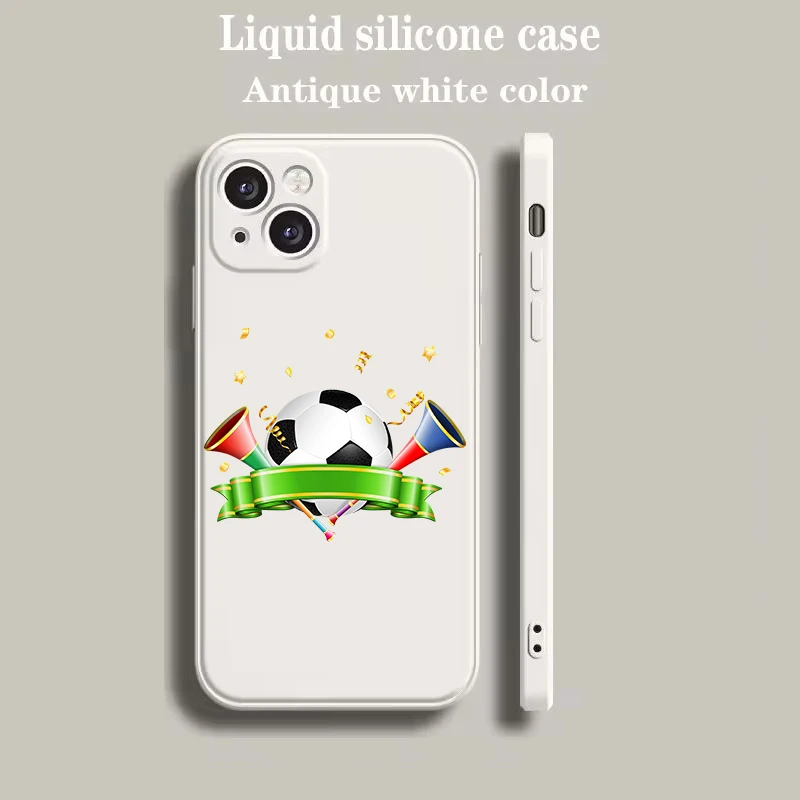 Luxury Silicone Football Phone Case - Premium Sport Design Cover