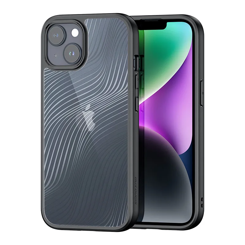 Чехлы серии Duxducis Aimo для Apple Iphone 15 14 13 12 Pro Max Plus, тонкий Гладкий защитный чехол-накладка с защитой от отпечатков пальцев