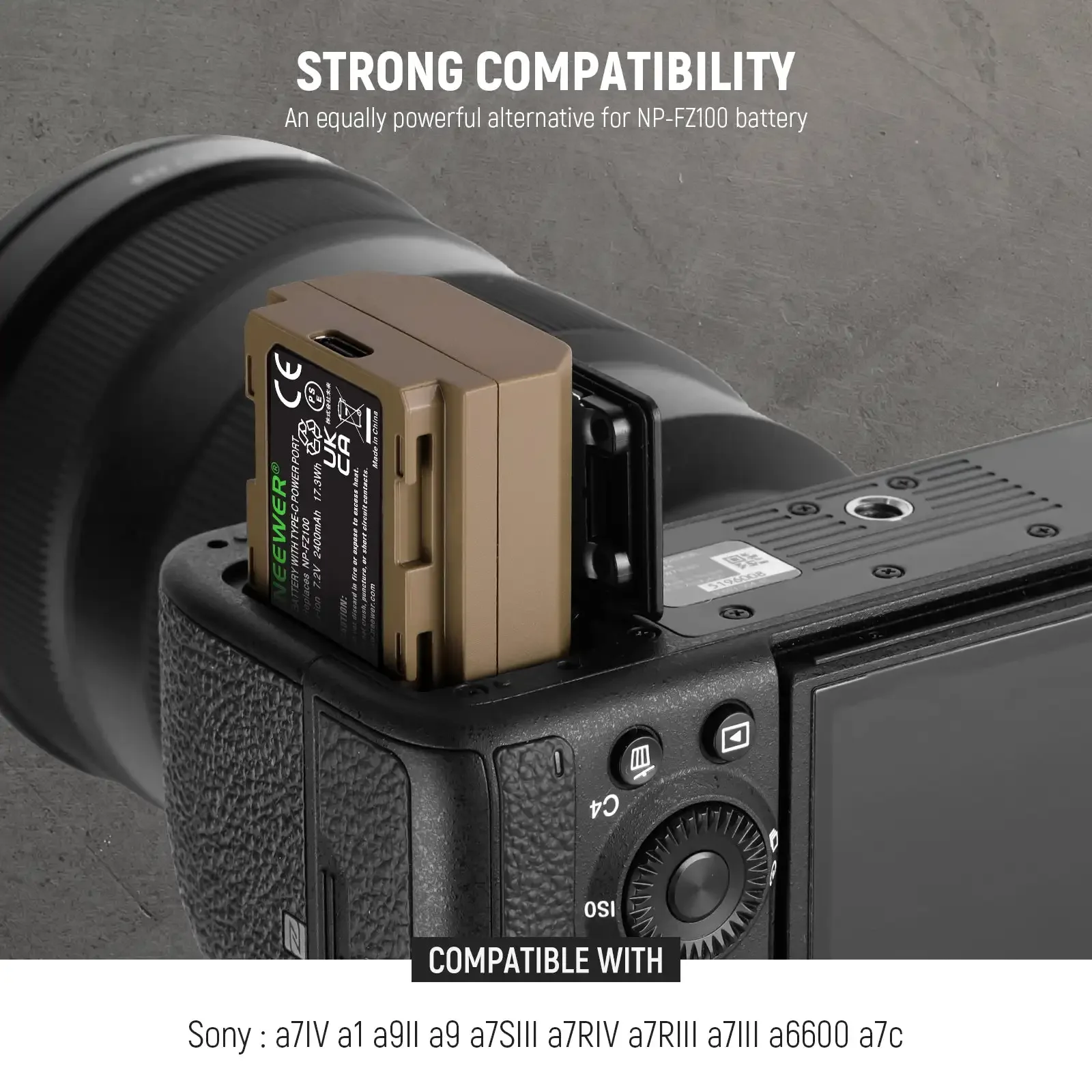 Sony FX30 (バッテリー3個付き-SONY NP-FZ100) Amazon.com: Artman NP-FZ100 Battery 2500mAh 3-Pack and 3-Slot LCD