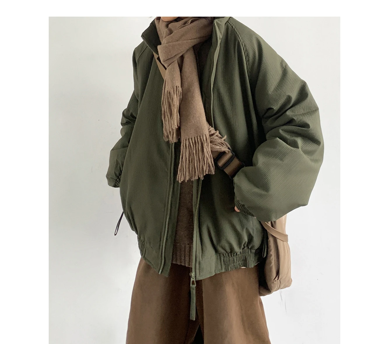 Winter High Quality Padding Coat Streetwear Stand-Up Collar Jackets For Men Women Korean Hip Hop Heavy Coat For Couples Parkas