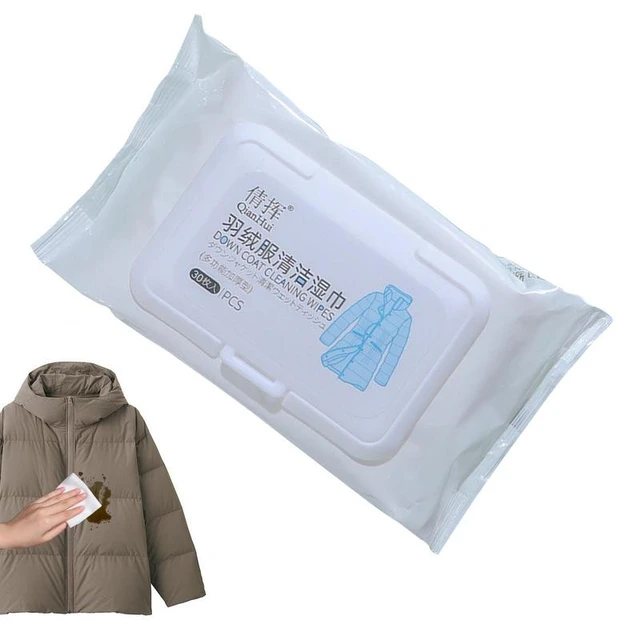 Down Jacket Cleaning Wipes Down Cleaner Wash And Care Wipes For Down Jackets  Effective Stain Removal Cleaning Wipes For Clothes - AliExpress