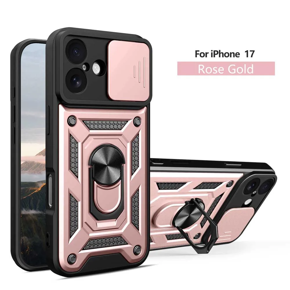 ตัวเลือกสินค้า เคส iPhone พร้อมฝาปิดเลนส์กล้องแบบเลื่อน