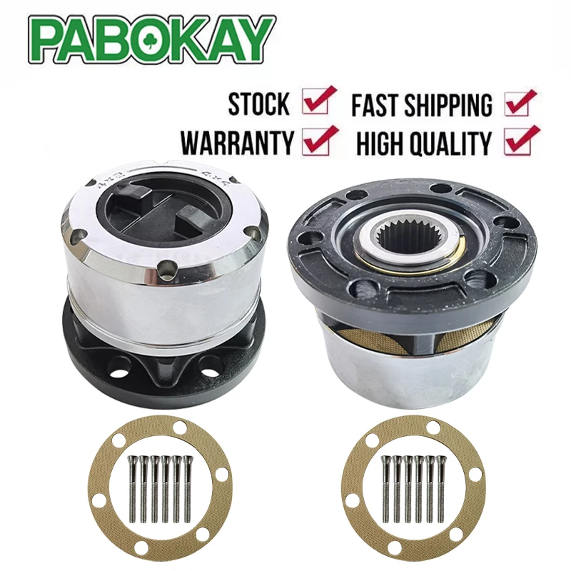 

2 pieces x FOR ISUZU Jackaroo Trooper I and II 83-86 FREE WHEEL locking hubs AVM432 B044