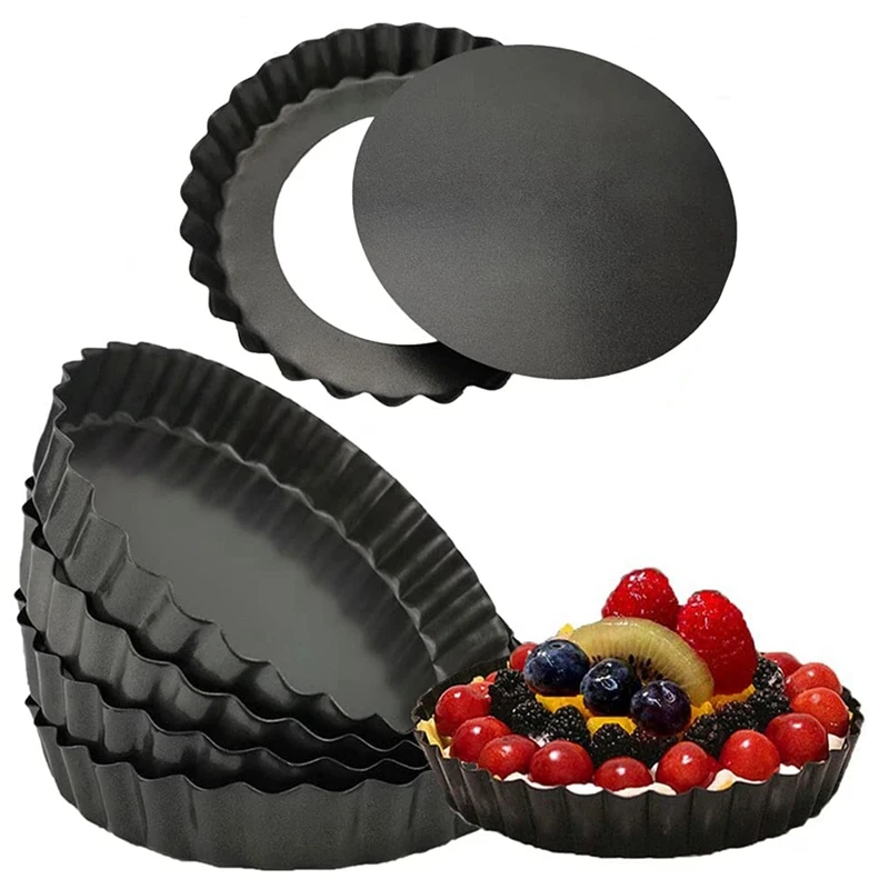 Tart Pan Removable Bottom Removable Bottom Mold Mini Pie Bottom
