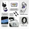 BGVP Feather 4BA+1DD Armature Hybrid Driver HiFi Earphone IEMs 10mm Dual-chamber Dynamic Coil Earphone 2-in -1 Plug 3.5+4.4mm 5
