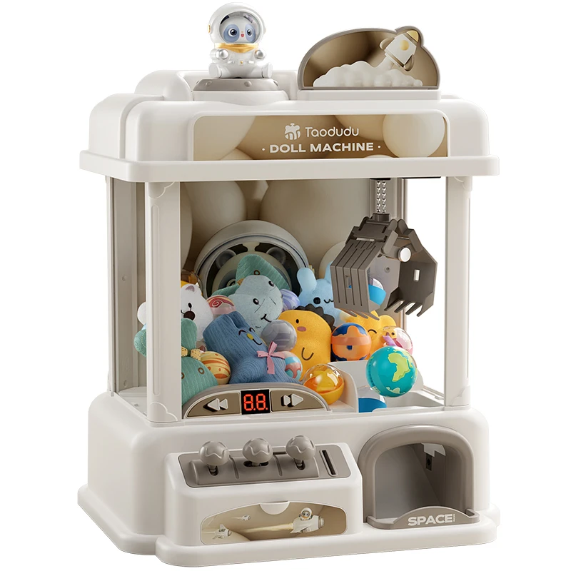 2024 New Home Doll Grabbing Machine Large Children's Toy Clip Doll Small Twisted Egg Girl Holiday Gift 5