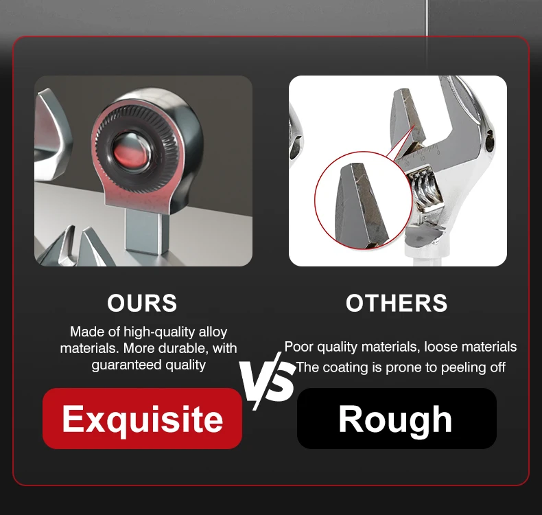 Description Picture 5 of itemOpen Ended Insert Tools 9X12 Torque wrench Head Changeable head Box End Ring Spanner Head Ratchet Insert Tools head