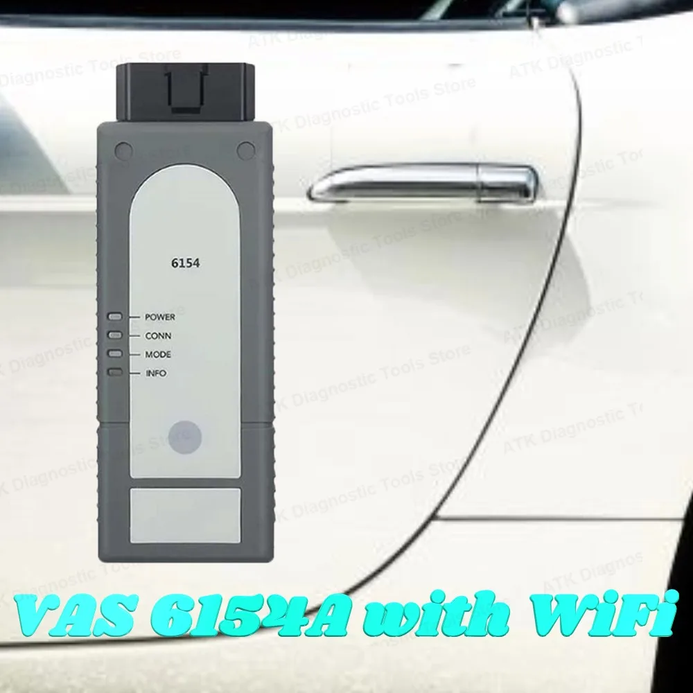 Migliore Qualità Vas 6154 Wifi Obd2 Dis 1.6.6 Per Audi Skoda Diagnostic Bluetooth Vas 6154 Strumento Diagnostico Wifi Per Win7/10