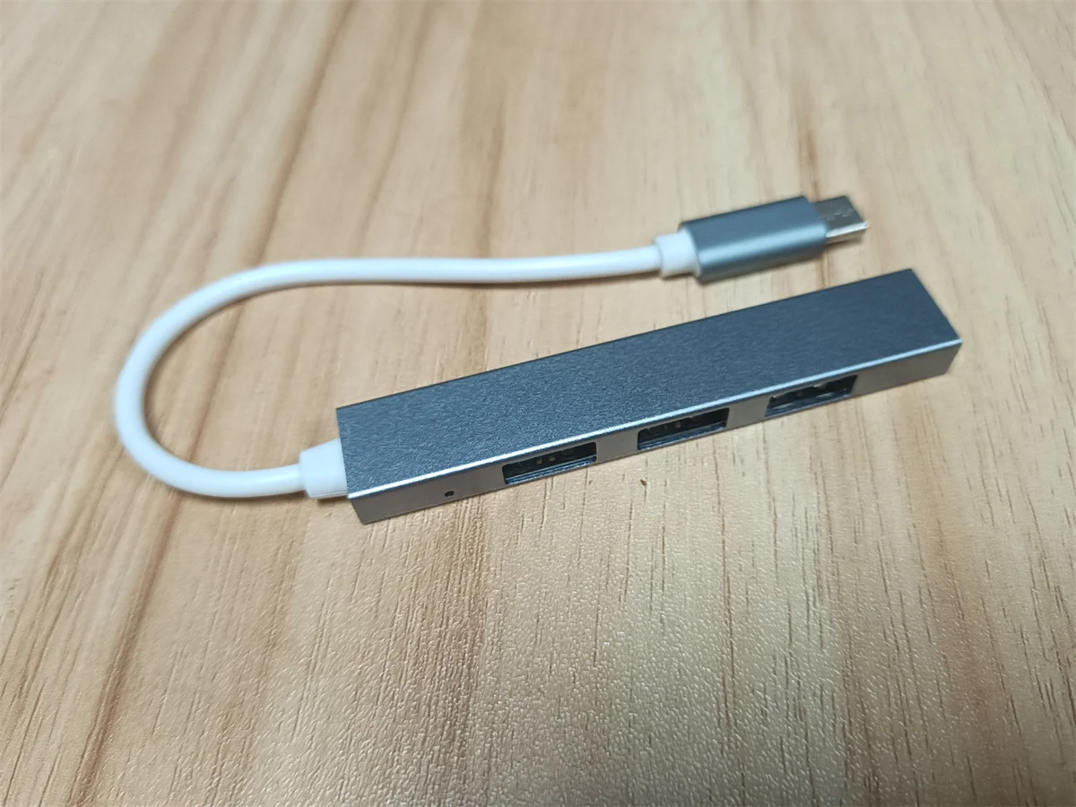 USB Hub2.0 Type C 4 Port Hub OTG High Speed Splitter Multiport Docking Stations Computer Accessories for Mac bookPro/Iphone