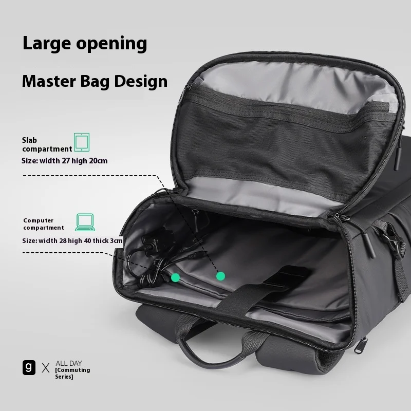 Men's Backpack Computer Backpack Business Travel Cross-border School Bag Mark Ryden