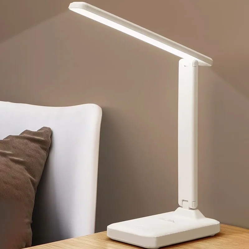 Dimmable Touch-Control Desk Lamp with Adjustable Brightness and Eye Protection