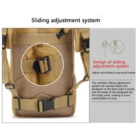 Men's Waterproof Outdoor Sports Multi functional Bag Tactical Backpack Men's Travel Large Capacity Backpack 6