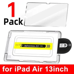 Premium Tempered Glass Screen Protector with Auto - Alignment Installation Kit - Clear Display Shield (1X for Air 13inch)