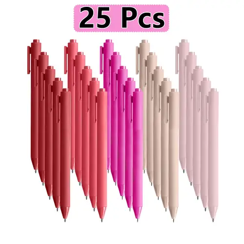 25 Pcs Elegant high-end Morandi Ballpoint Pens Cute Pen Colorful Fancy Gifts Teachers Students Staff Office School Home Gifts - Image 7