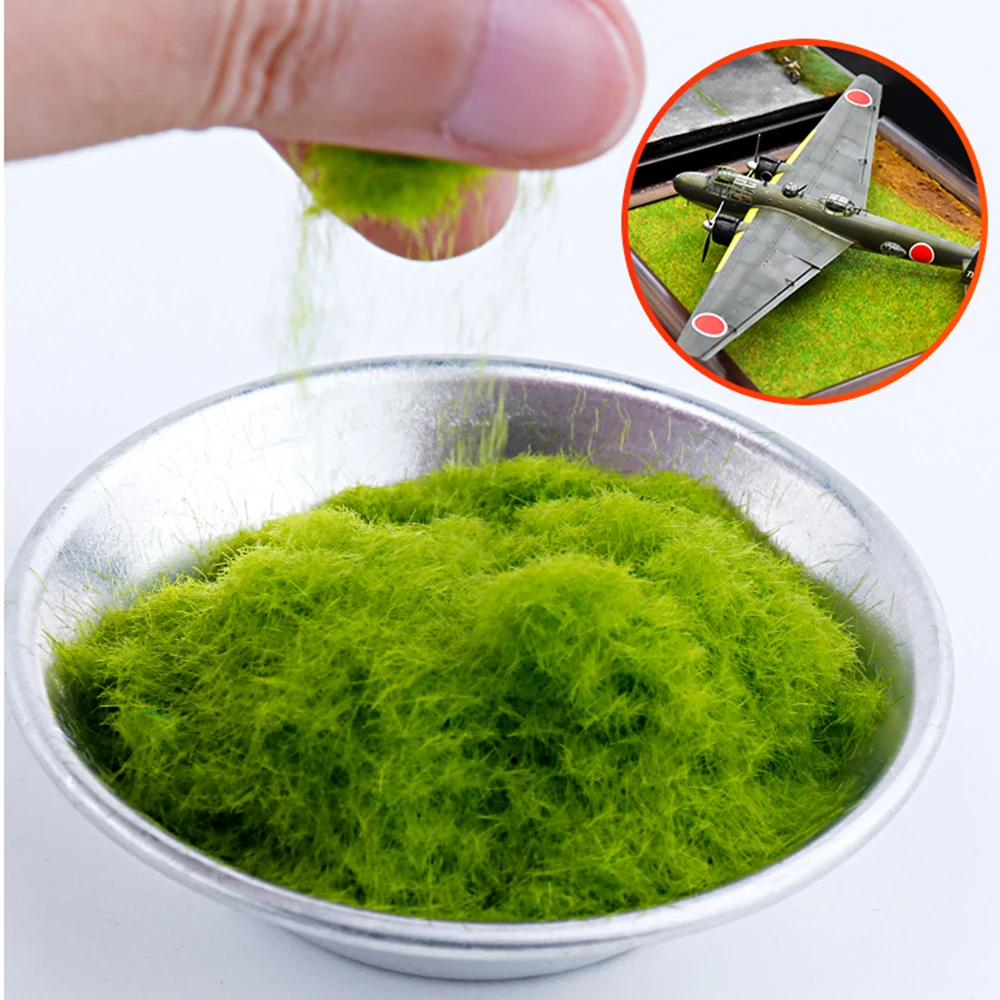 30G Simulatie Gras Gazon Diy Materialen 5Mm Gras Poeder Zandtafel Model Landschap Buitenscène Lay-Out  26