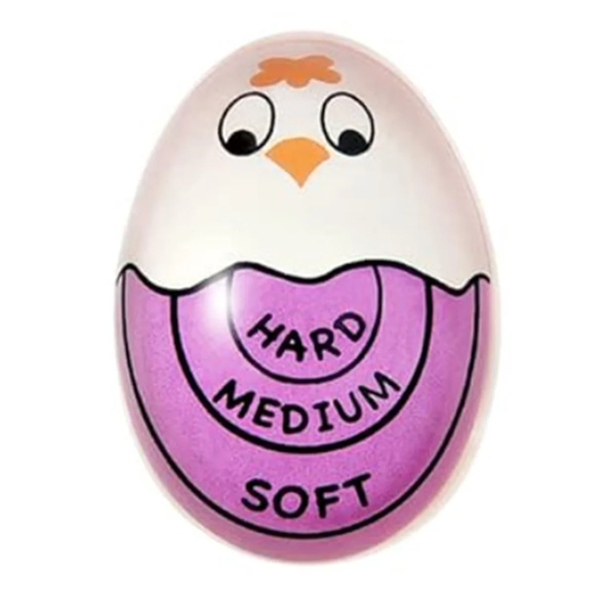 

Innovative Egg Timer Know the Doneness Level At A Glance Made of Safe Material No Need to Charge or Use Batteries C