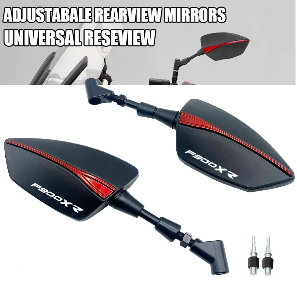 

For BMW F900XR F900R F900X XR 2020 2021 2022 2023 Universal Motorcycle Adjustabale Side Rearview Mirrors Universal Rearview
