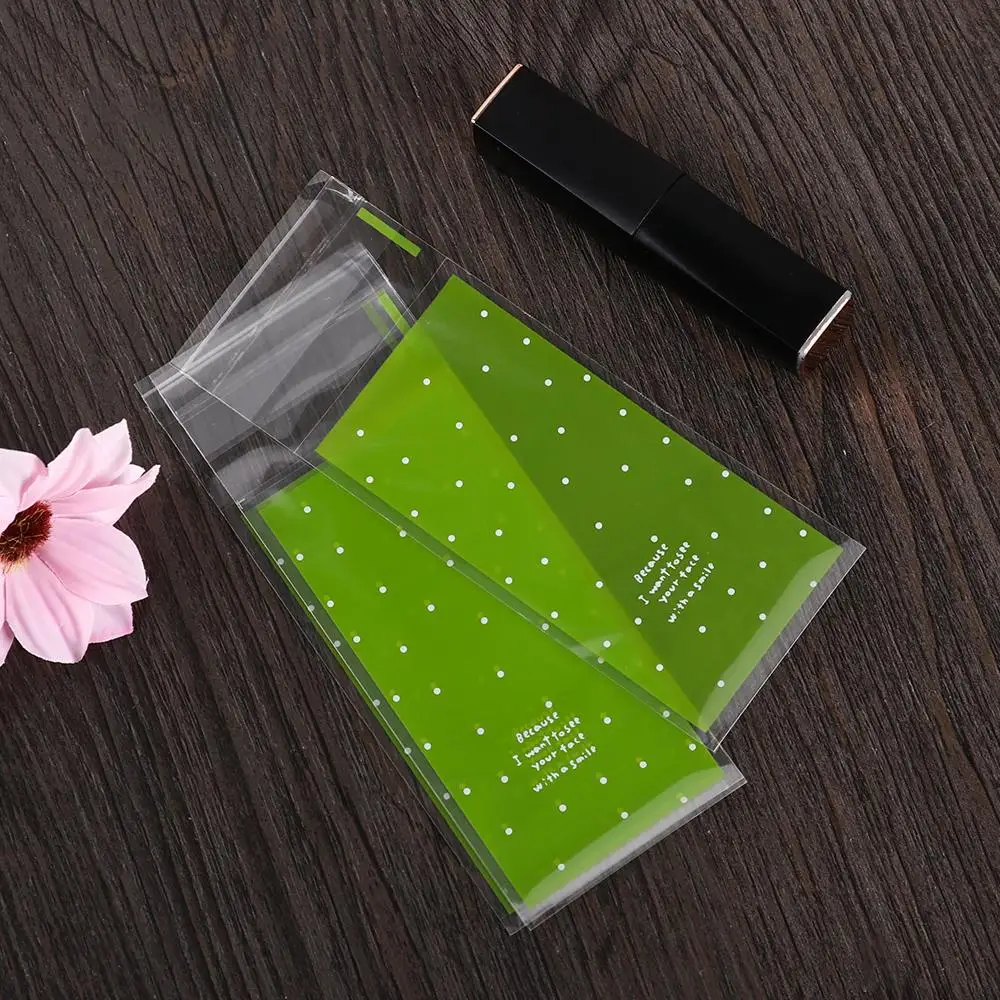 100 teile/los hochwertige Hochzeit begünstigt Party liefert Plastik tasche Geschenk pakete opp Taschen Lippenstift Tasche – Detail 21