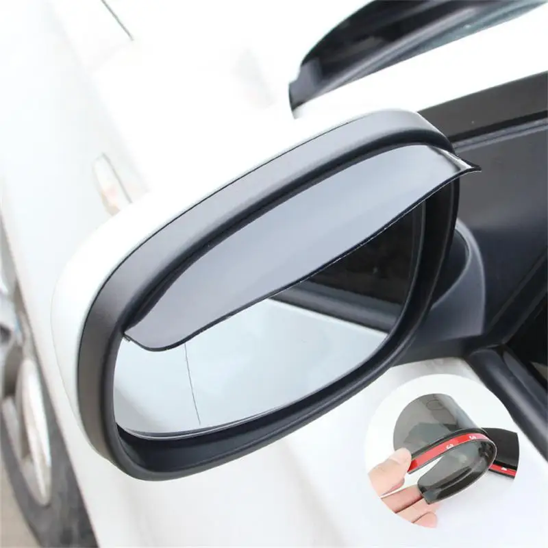 Exterior parts 1Pair Car Rearview Mirror Covers Exterior Rearview