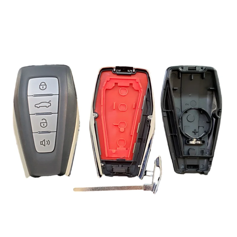 Geely Original Car Keyless Smart Remote Key Case shell For Okavango Azkarra Atlas Coolray Monjaro KX11 Emgrand X7 X3 S1