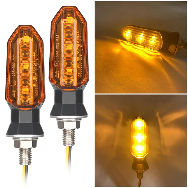 Ampoule LED orange simple filament - Biker's Store