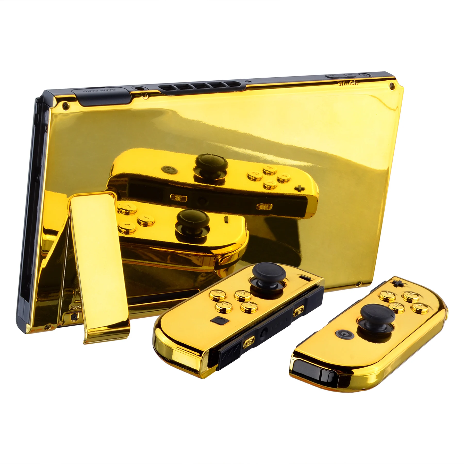Brink Etablering virkningsfuldhed Nintendo Switch Extremerate Gold Shell | Nintendo Switch Controller Gold -  Controller - Aliexpress