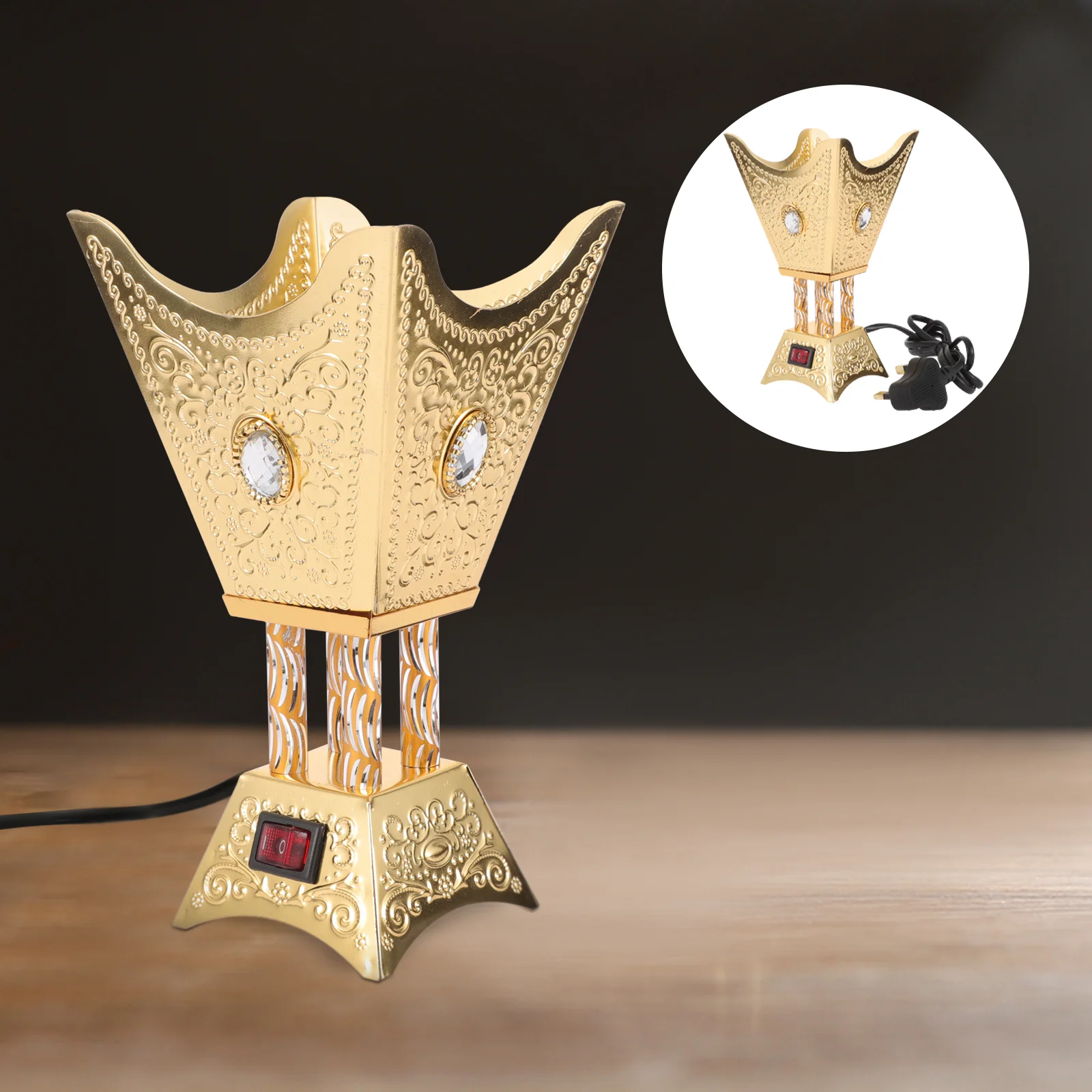 

Metal Incense Burner Plug in Censer Holder Censer Burner Ornament(UK Plug)