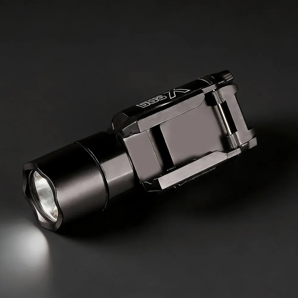 1000 루멘 전술 LED 손전등 화이트 스트로브 야외 사격용 총등 권총, 권총총, 소총용 20mm 레일 장착 가능